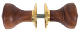 From The Anvil - Rosewood Ringed Mortice/Rim Knob Set | Sku. 83562 | Trade Door Handles.