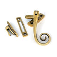From The Anvil - Aged Brass Monkeytail Fastener | Sku. 83565 | Trade Door Handles.
