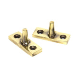 From The Anvil - Aged Brass 8" Monkeytail Stay | Sku. 83567 | Trade Door Handles.