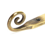From The Anvil - Aged Brass 12" Monkeytail Stay | Sku. 83569 | Trade Door Handles.