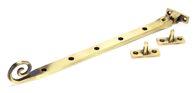 From The Anvil - Aged Brass 12" Monkeytail Stay | Sku. 83569 | Trade Door Handles.