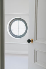 From The Anvil - Ebony & Aged Brass Beehive Mortice/Rim Knob Set | Sku. 83574 | Trade Door Handles.