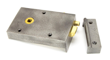 From The Anvil - Iron Left Hand Bathroom Latch | Sku. 83575 | Trade Door Handles.