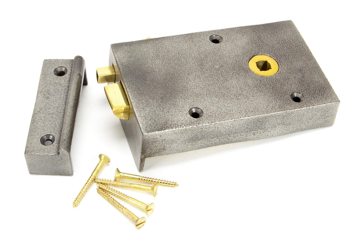 From The Anvil - Iron Right Hand Bathroom Latch | Sku. 83576 | Trade Door Handles.