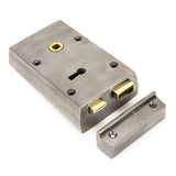 From The Anvil - Iron Left Hand Rim Lock - Small | Sku. 83583 | Trade Door Handles.