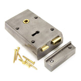 From The Anvil - Iron Left Hand Rim Lock - Small | Sku. 83583 | Trade Door Handles.