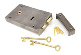 From The Anvil - Iron Left Hand Rim Lock - Large | Sku. 83591 | Trade Door Handles.