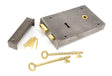 From The Anvil - Iron Right Hand Rim Lock - Large | Sku. 83592 | Trade Door Handles.