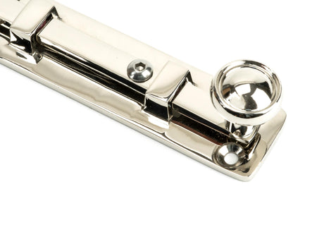 From The Anvil - Polished Nickel 4" Universal Bolt | Sku. 83611 | Trade Door Handles.