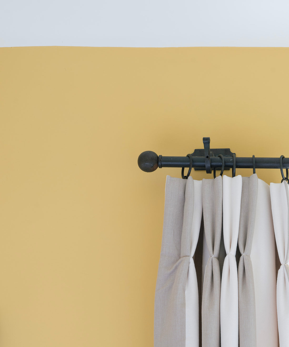 From The Anvil - Beeswax Ball Curtain Finial (pair) | Sku. 83612 | Trade Door Handles.