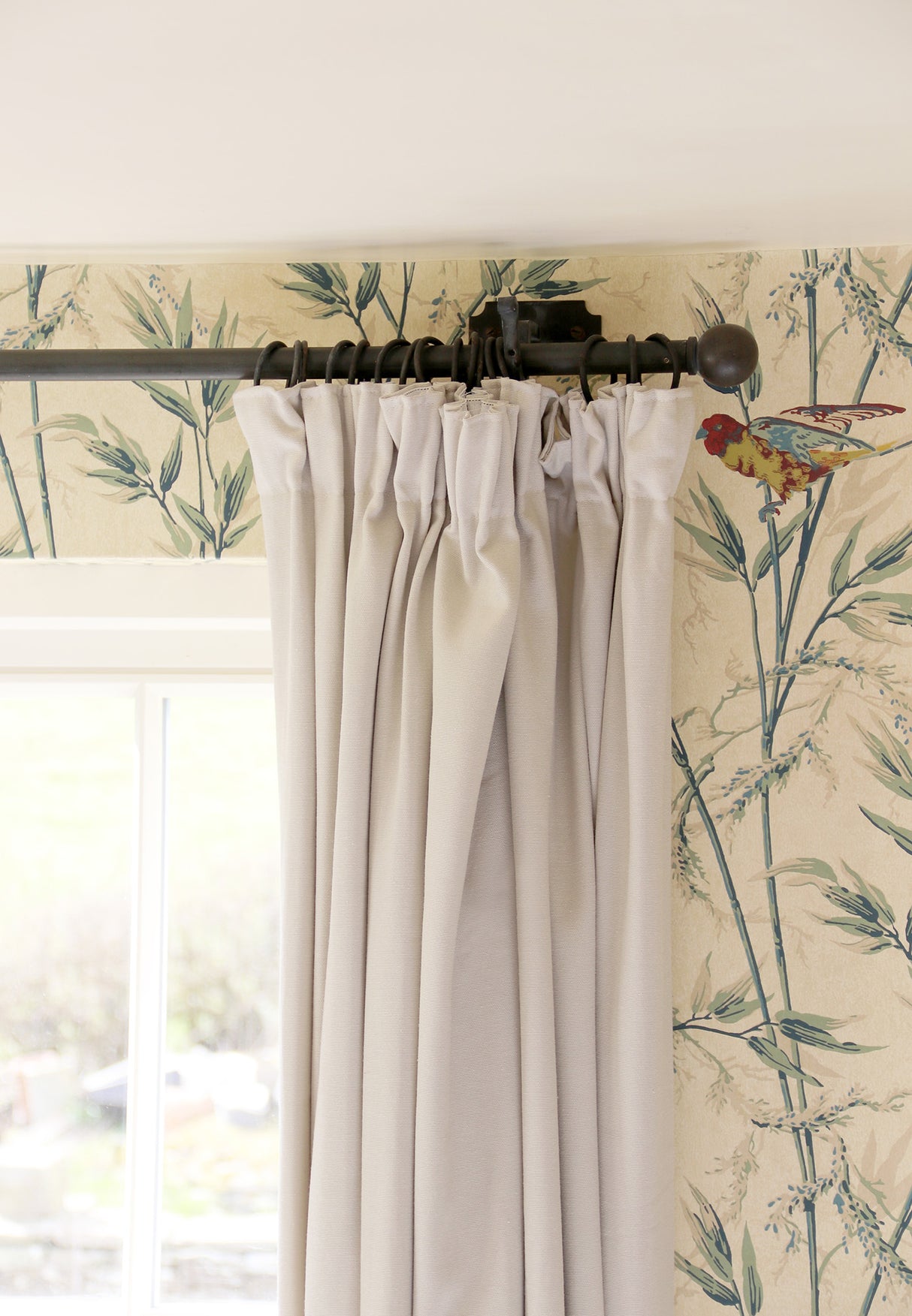 From The Anvil - Beeswax Ball Curtain Finial (pair) | Sku. 83612 | Trade Door Handles.