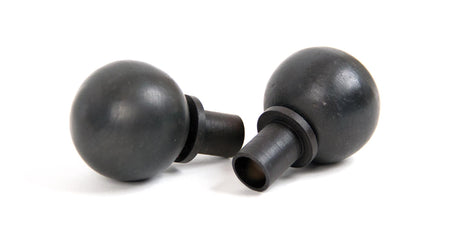 From The Anvil - Beeswax Ball Curtain Finial (pair) | Sku. 83612 | Trade Door Handles.