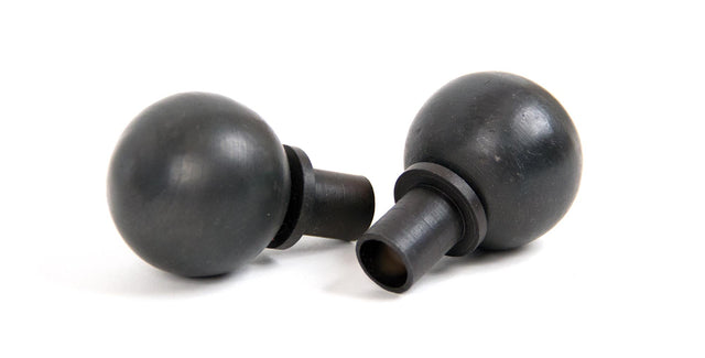 From The Anvil - Beeswax Ball Curtain Finial (pair) | Sku. 83612 | Trade Door Handles.