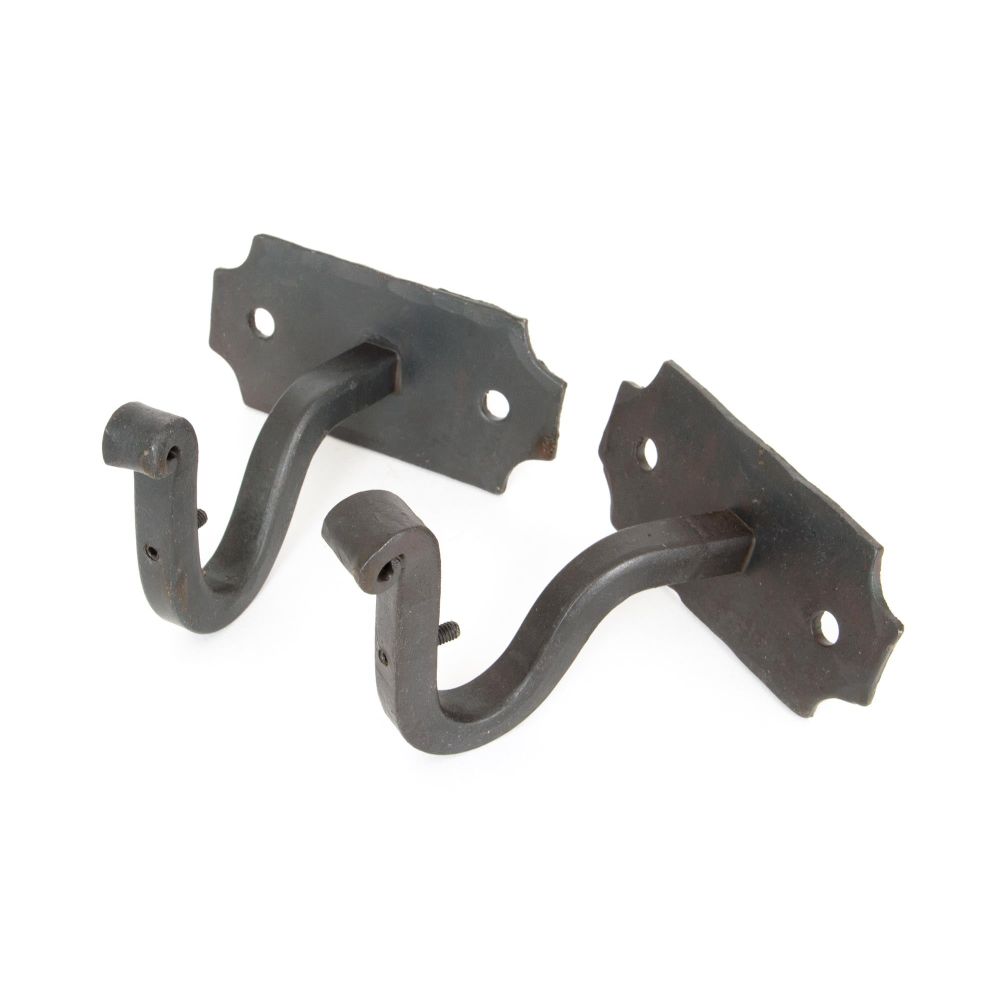 From The Anvil - Beeswax Mounting Bracket (pair) | Sku. 83618 | Trade Door Handles.