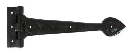 From The Anvil - Black Textured 12" Cast T Hinge (pair) | Sku. 83621 | Trade Door Handles.