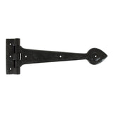 From The Anvil - Black Textured 12" Cast T Hinge (pair) | Sku. 83621 | Trade Door Handles.