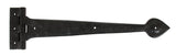From The Anvil - Black Textured 16" Cast T Hinge (pair) | Sku. 83622 | Trade Door Handles.