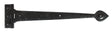 From The Anvil - Black Textured 18" Cast T Hinge (pair) | Sku. 83623 | Trade Door Handles.