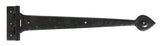 From The Anvil - Black Textured 18" Cast T Hinge (pair) | Sku. 83623 | Trade Door Handles.
