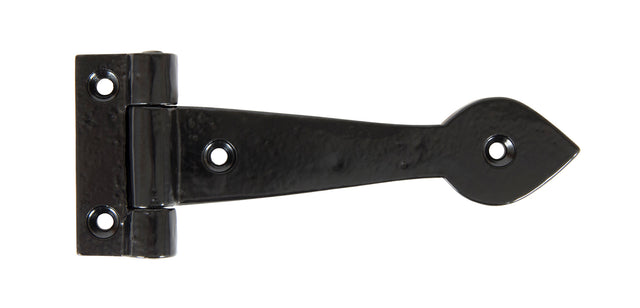 From The Anvil - Black Smooth 6" Cast T Hinge (pair) | Sku. 83624 | Trade Door Handles.