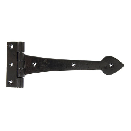 From The Anvil - Black Smooth 10‚¬Å¡½" Cast T Hinge (pair) | Sku. 83625 | Trade Door Handles.