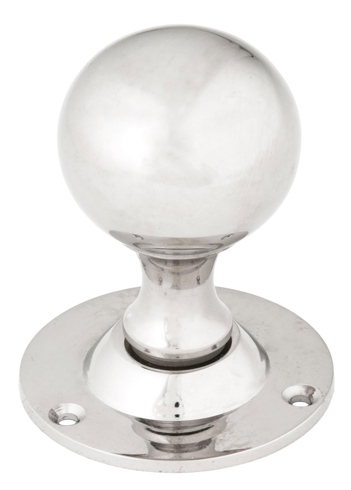 From The Anvil - Polished Nickel Ball Mortice Knob Set | Sku. 83632 | Trade Door Handles.