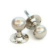 From The Anvil - Polished Nickel Ball Mortice Knob Set | Sku. 83632 | Trade Door Handles.