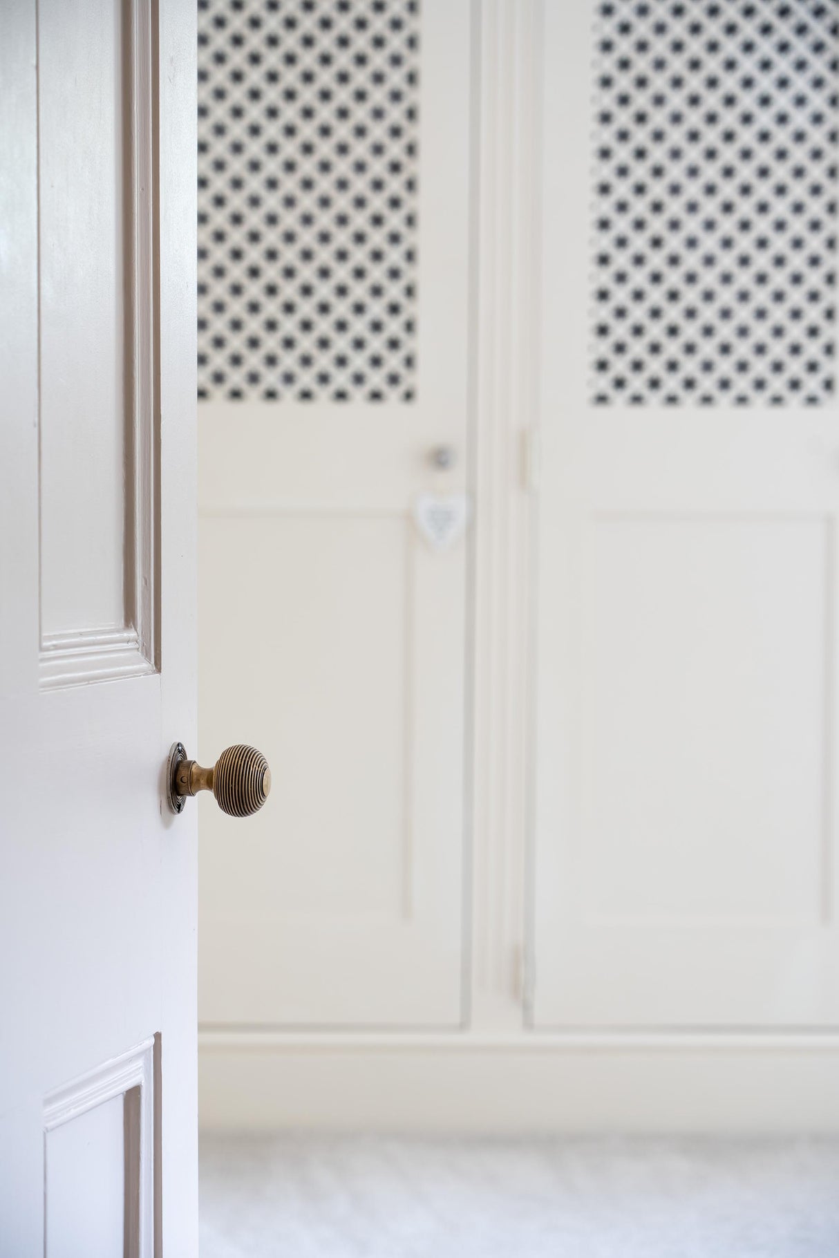 From The Anvil - Aged Brass Heavy Beehive Mortice/Rim Knob Set | Sku. 83633H | Trade Door Handles.