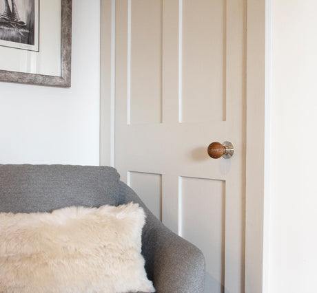 From The Anvil - Rosewood and PN Beehive Mortice/Rim Knob Set | Sku. 83635 | Trade Door Handles.