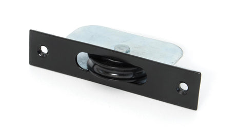 From The Anvil - Black Square Ended Sash Pulley 75kg | Sku. 83637 | Trade Door Handles.