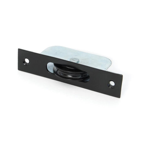 From The Anvil - Black Square Ended Sash Pulley 75kg | Sku. 83637 | Trade Door Handles.
