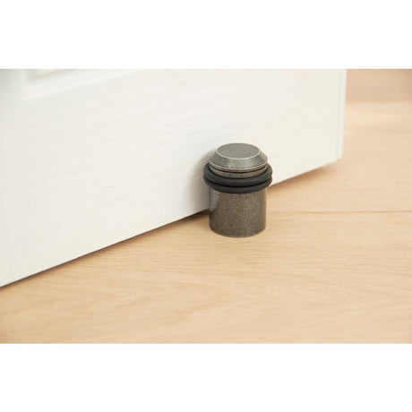 From The Anvil - Pewter Floor Mounted Door Stop | Sku. 83646 | Trade Door Handles.