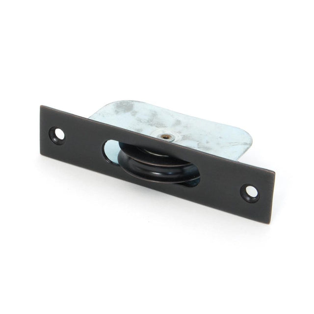 From The Anvil - Beeswax Square Ended Sash Pulley 75kg | Sku. 83648 | Trade Door Handles.
