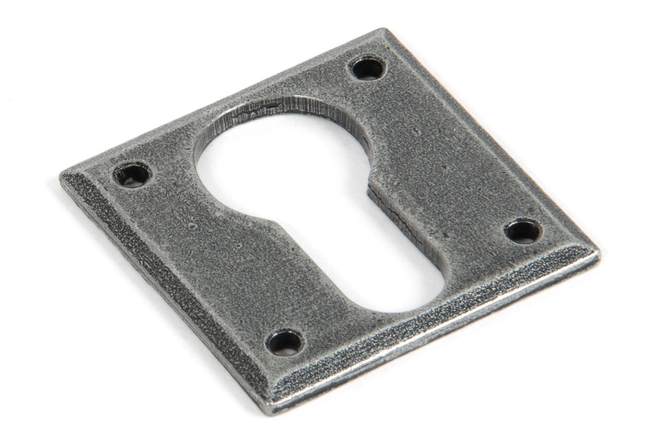 From The Anvil - Pewter Avon Euro Escutcheon | Sku. 83656 | Trade Door Handles.