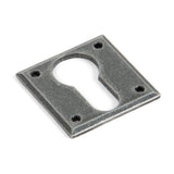 From The Anvil - Pewter Avon Euro Escutcheon | Sku. 83656 | Trade Door Handles.