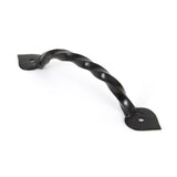From The Anvil - Black 7" Twist Pull Handle | Sku. 83666 | Trade Door Handles.