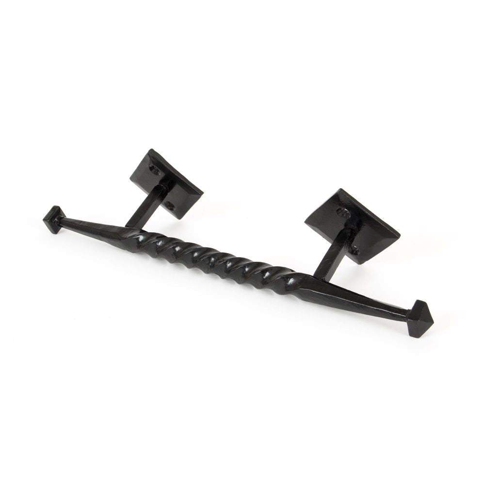 From The Anvil - Black Small Robe Pull Handle | Sku. 83671 | Trade Door Handles.