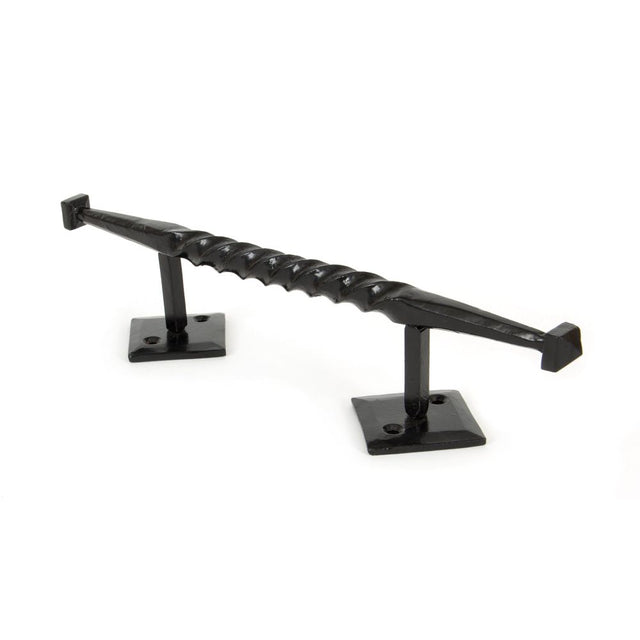 From The Anvil - Black Small Robe Pull Handle | Sku. 83671 | Trade Door Handles.