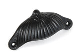 From The Anvil - Black 4" Flower Drawer Pull | Sku. 83676 | Trade Door Handles.