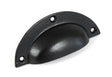 From The Anvil - Black 4" Plain Drawer Pull | Sku. 83680 | Trade Door Handles.