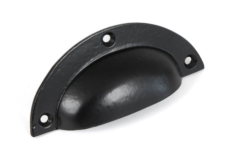 From The Anvil - Black 4" Plain Drawer Pull | Sku. 83680 | Trade Door Handles.