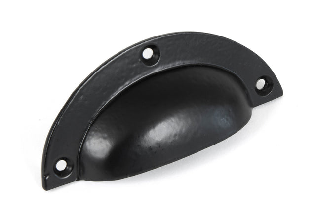 From The Anvil - Black 4" Plain Drawer Pull | Sku. 83680 | Trade Door Handles.