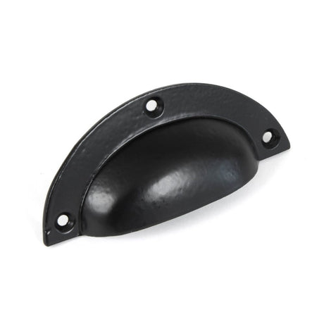 From The Anvil - Black 4" Plain Drawer Pull | Sku. 83680 | Trade Door Handles.
