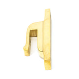 From The Anvil - Polished Brass Hook Plate | Sku. 83687 | Trade Door Handles.