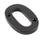From The Anvil - Black Numeral 0 | Sku. 83700 | Trade Door Handles.