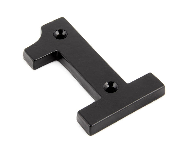 From The Anvil - Black Numeral 1 | Sku. 83701 | Trade Door Handles.