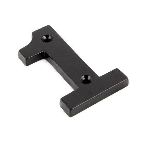 From The Anvil - Black Numeral 1 | Sku. 83701 | Trade Door Handles.