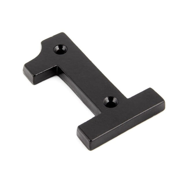 From The Anvil - Black Numeral 1 | Sku. 83701 | Trade Door Handles.