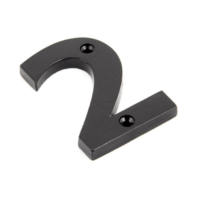 From The Anvil - Black Numeral 2 | Sku. 83702 | Trade Door Handles.