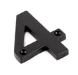 From The Anvil - Black Numeral 4 | Sku. 83704 | Trade Door Handles.